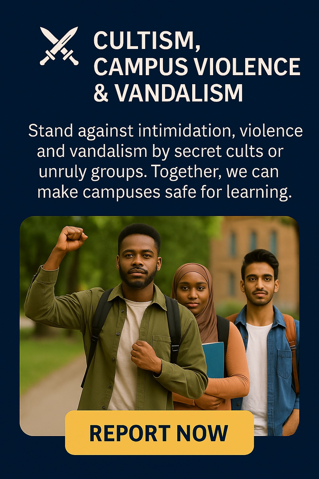 Cultism, Violence & Vandalism